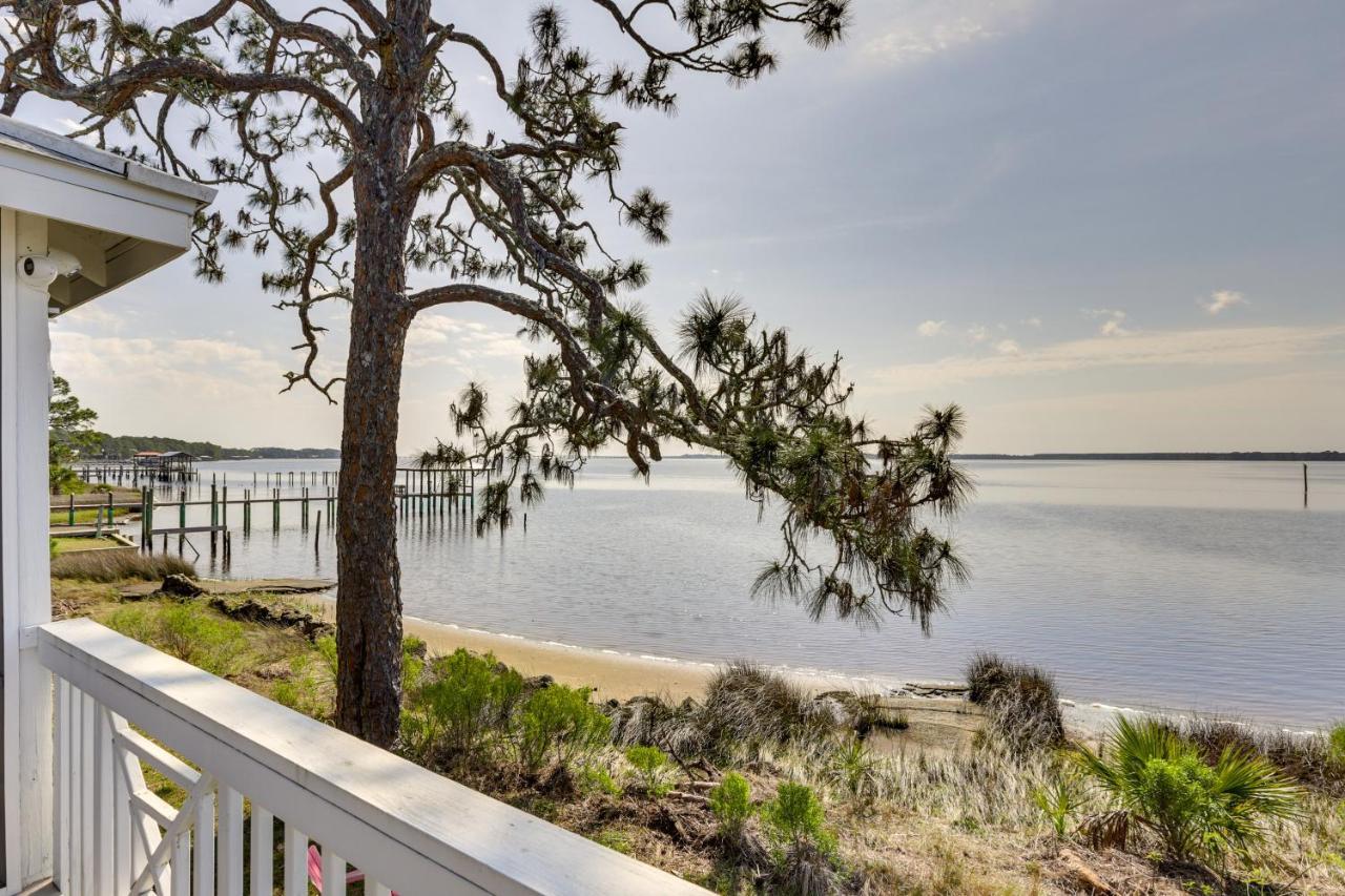Waterfront Ochlockonee Bay Cottage With Views! Panacea Extérieur photo