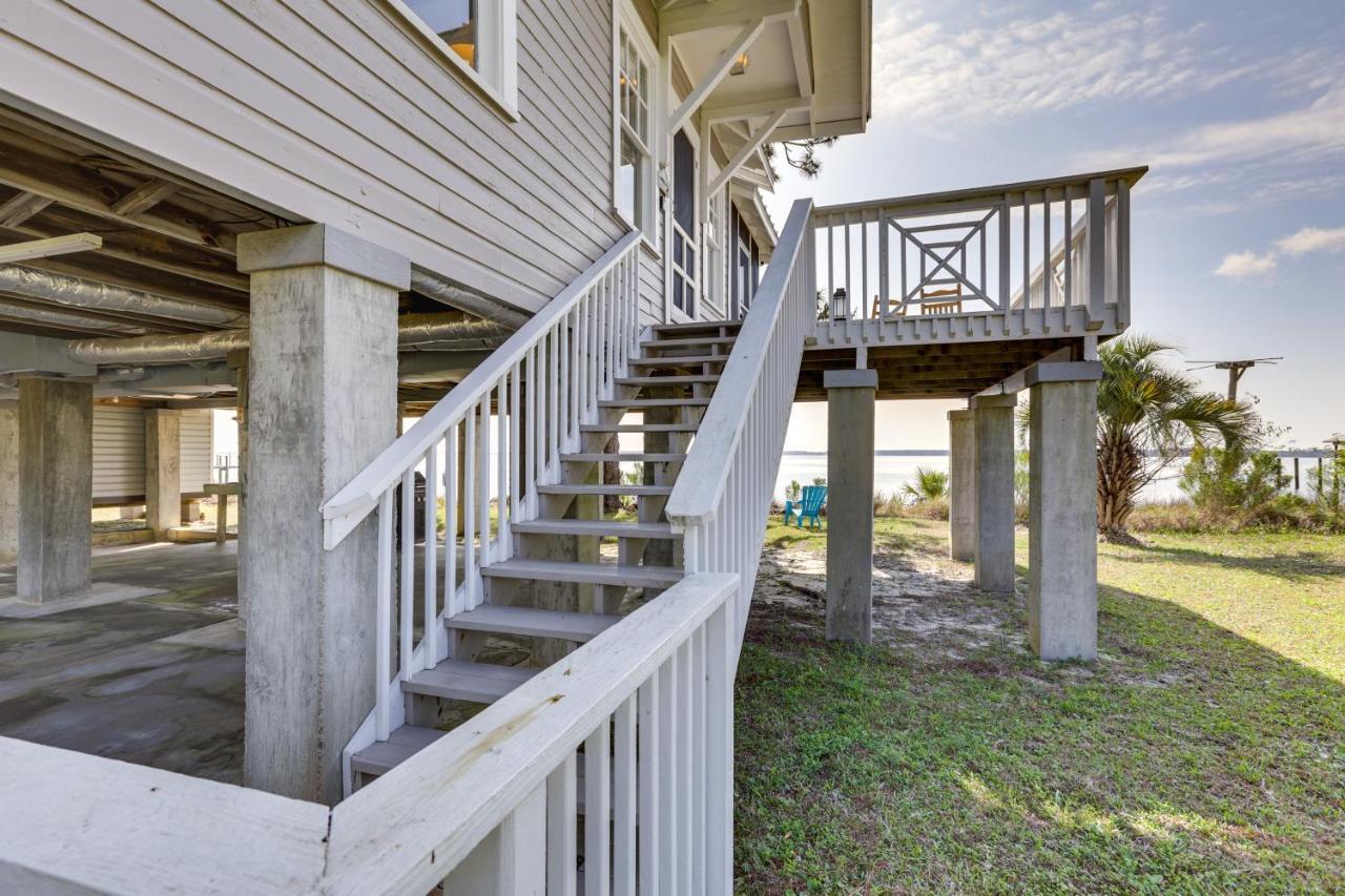 Waterfront Ochlockonee Bay Cottage With Views! Panacea Extérieur photo